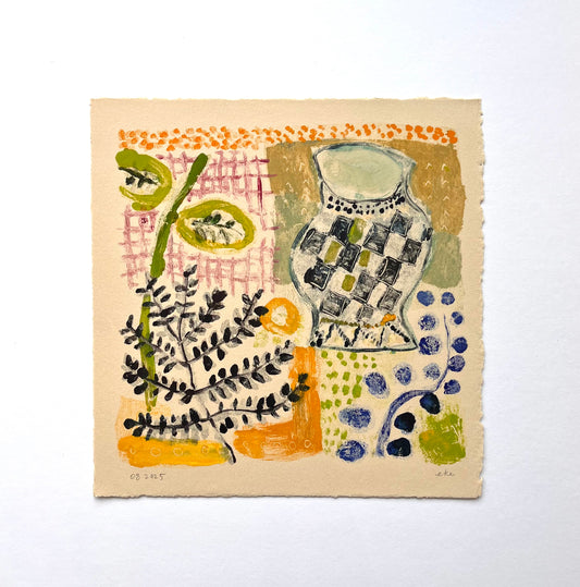 Blue Vase No. 3  (1 of 6)  | 8" x 8"