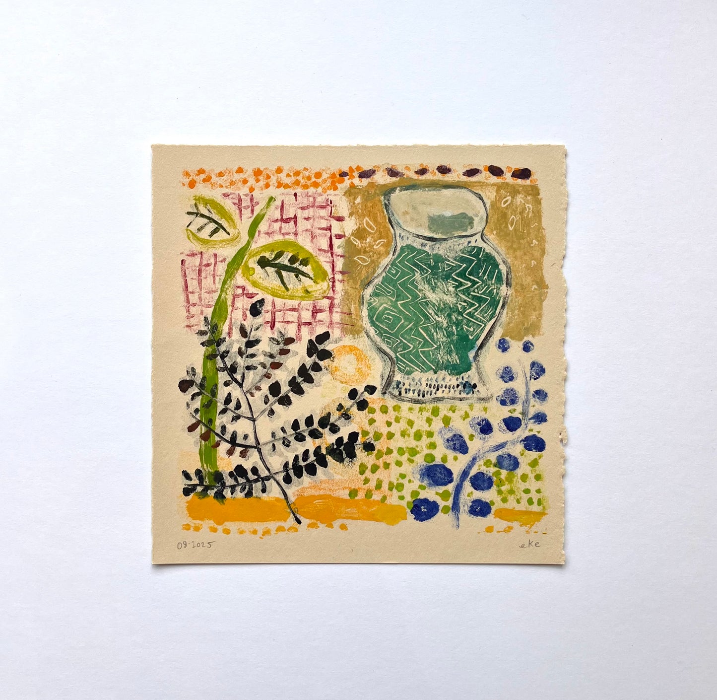 Blue Vase No. 3  (4 of 6)  | 8" x 8"