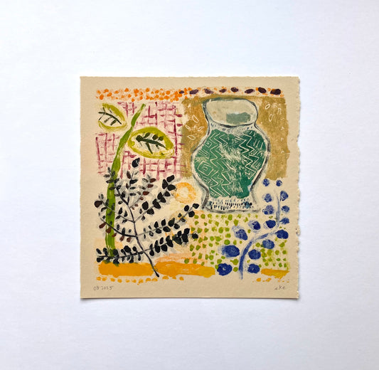 Blue Vase No. 3  (4 of 6)  | 8" x 8"