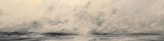 Clouds Across the Bay |  20 x 72