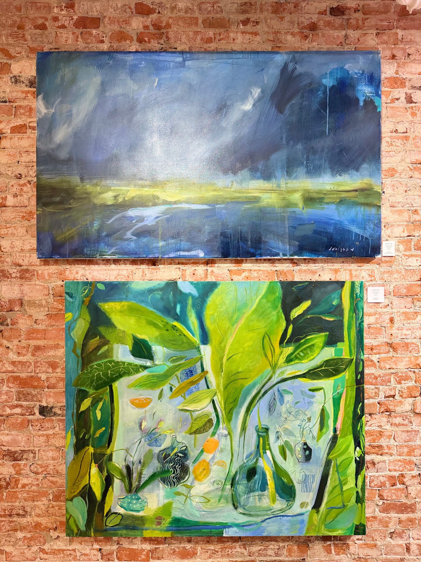 From a Tropical Place  |  44" x 52"