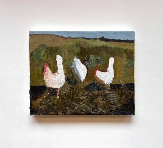 Chickens | 10 x 8