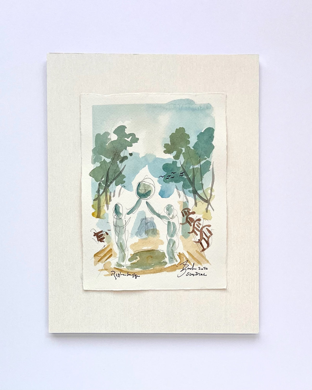 Rittenhouse Square Sun Dial | 6 x 8