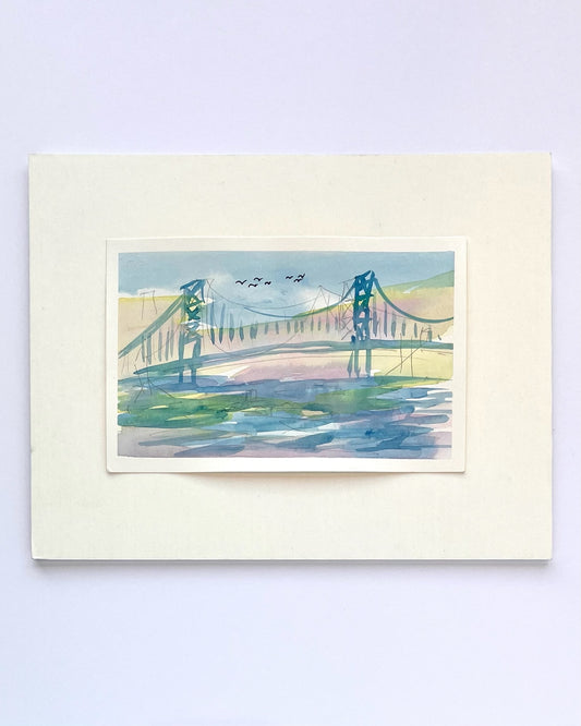 Ben Franklin Bridge, Philadelphia | 8 x 6
