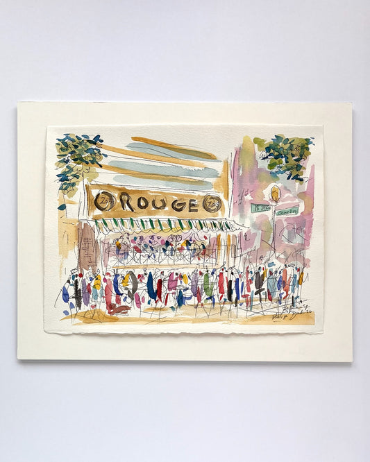 Rouge, Rittenhouse Square III | 15 x 11
