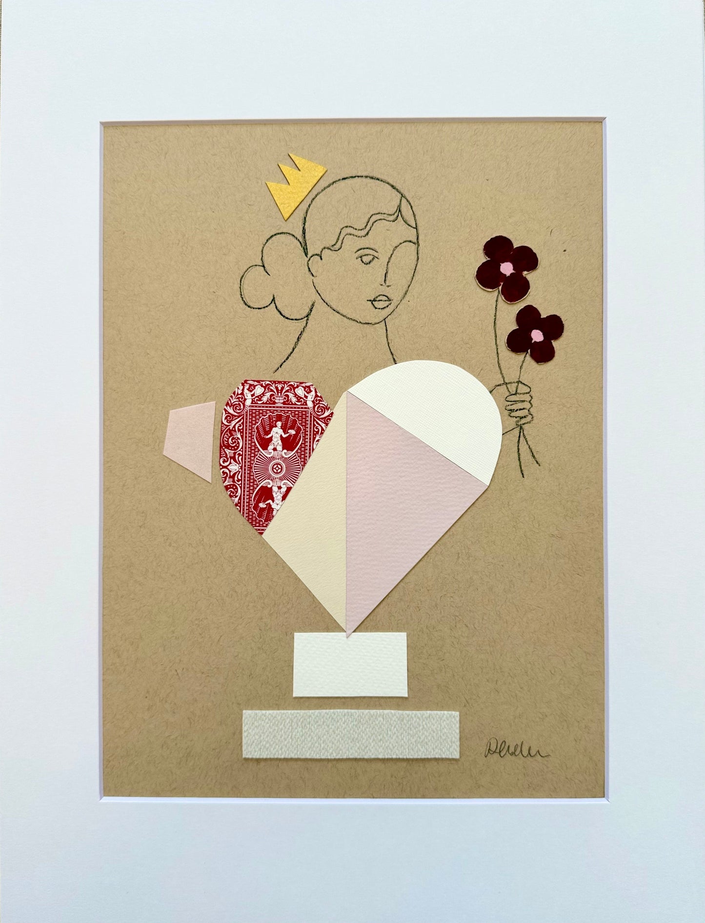 Rebecca Adler |  Holding Court |  9 x 12