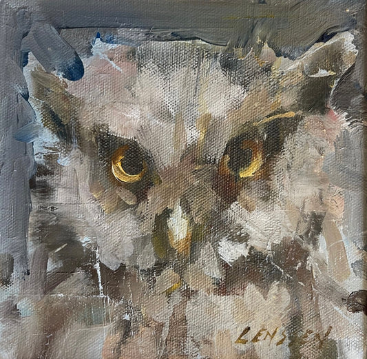 Owl Jolson  |  6 x 6