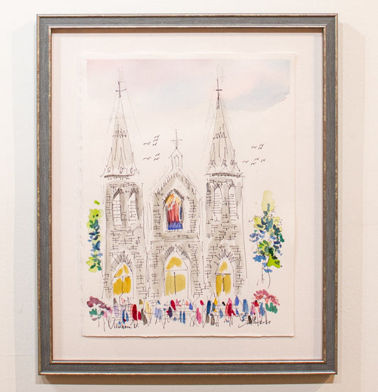 Villanova Chapel II  | 16 x 19