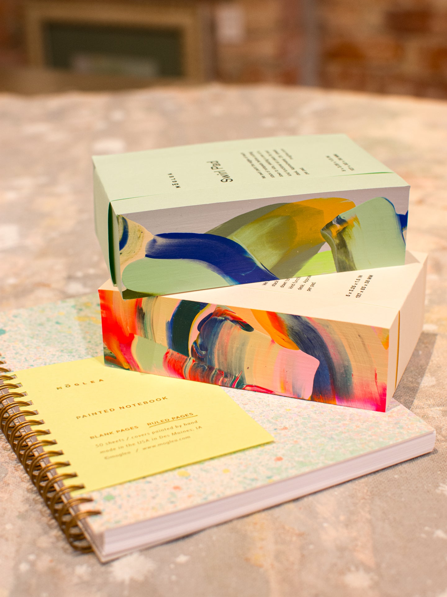 Hand Painted |  Cove Swirl Pad Small