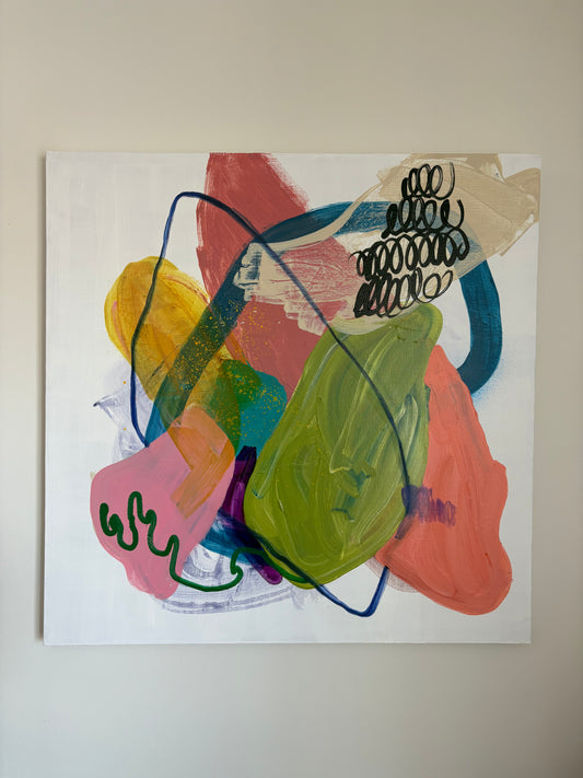 Softness and Strength | 36 x 36