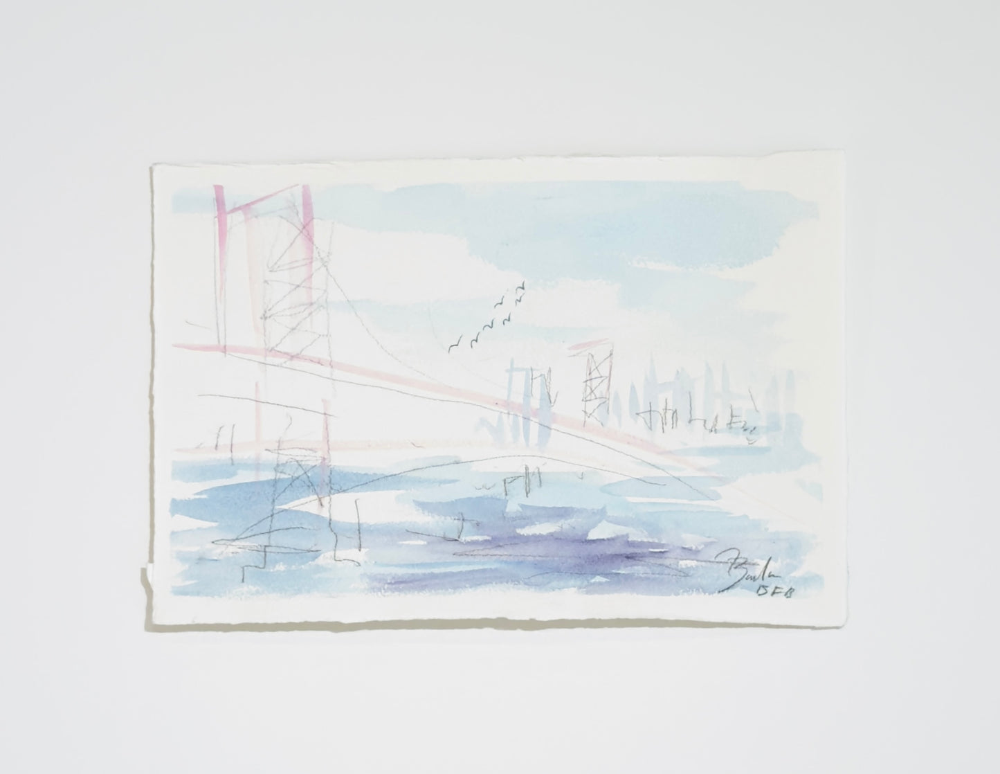 Ben Franklin Bridge No. 2  | 11 x 8