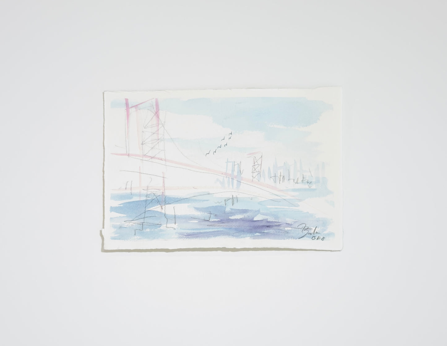 Ben Franklin Bridge No. 2  | 11 x 8