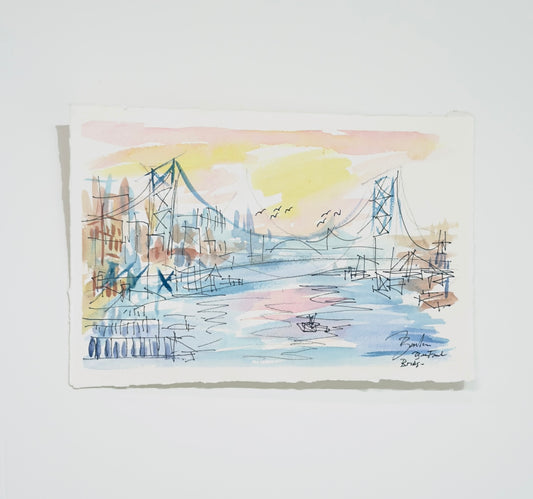 Ben Franklin Bridge No. 1 | 11 x 8