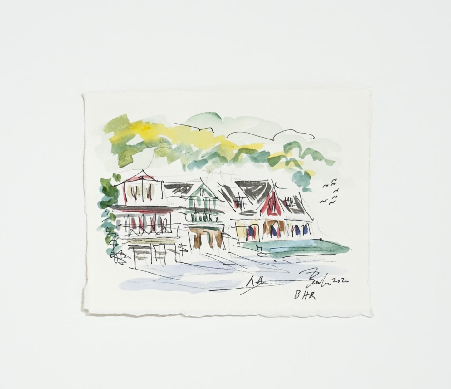 Boathouse Row | 8 x 6