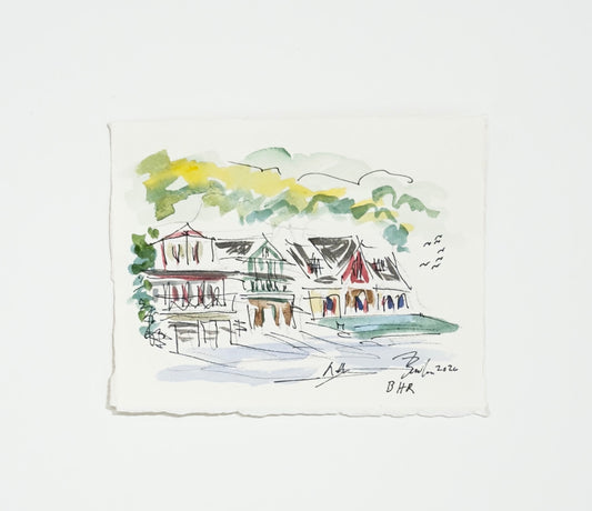Boathouse Row | 8 x 6