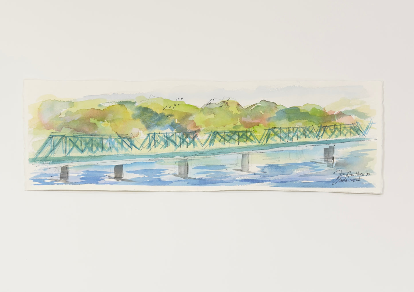 Bridge, New Hope | 23 x 7