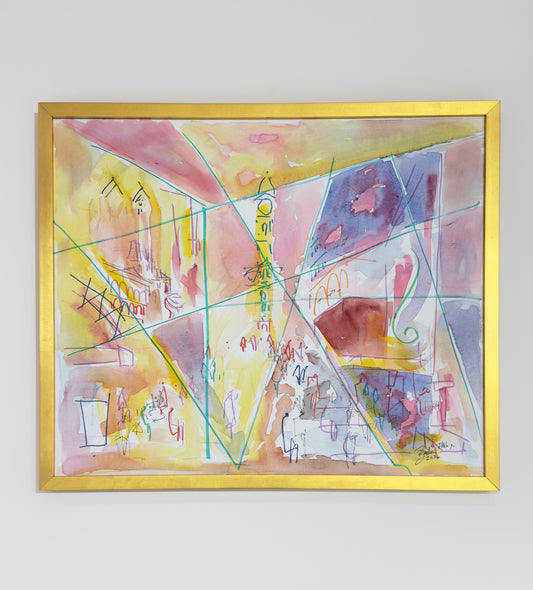 City Hall Abstract | 25 x 21