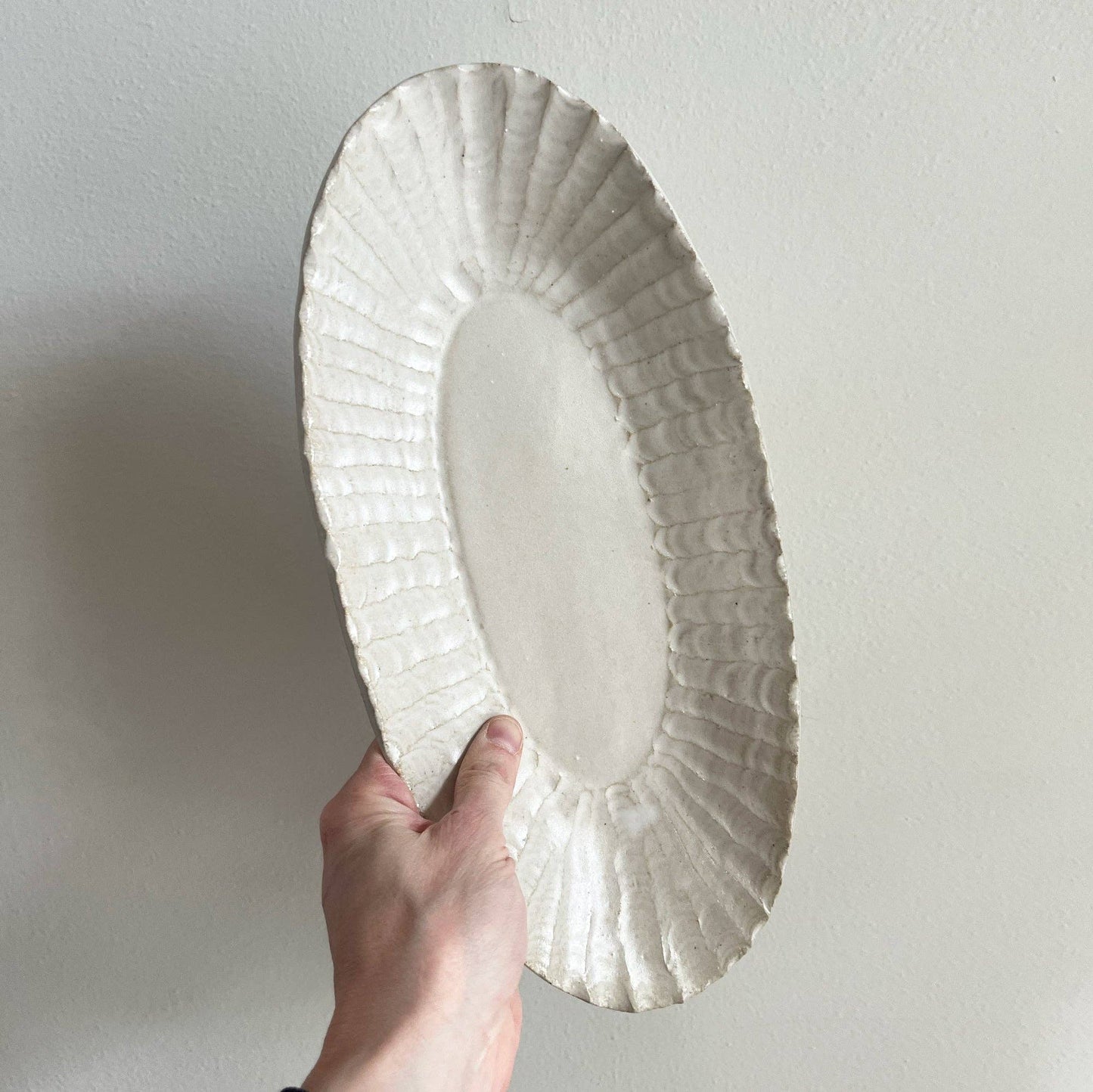 Ribbed Edge Platter - Oblong