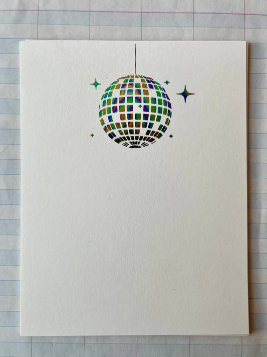 Disco Ball | Parcel Notecard Set of 8