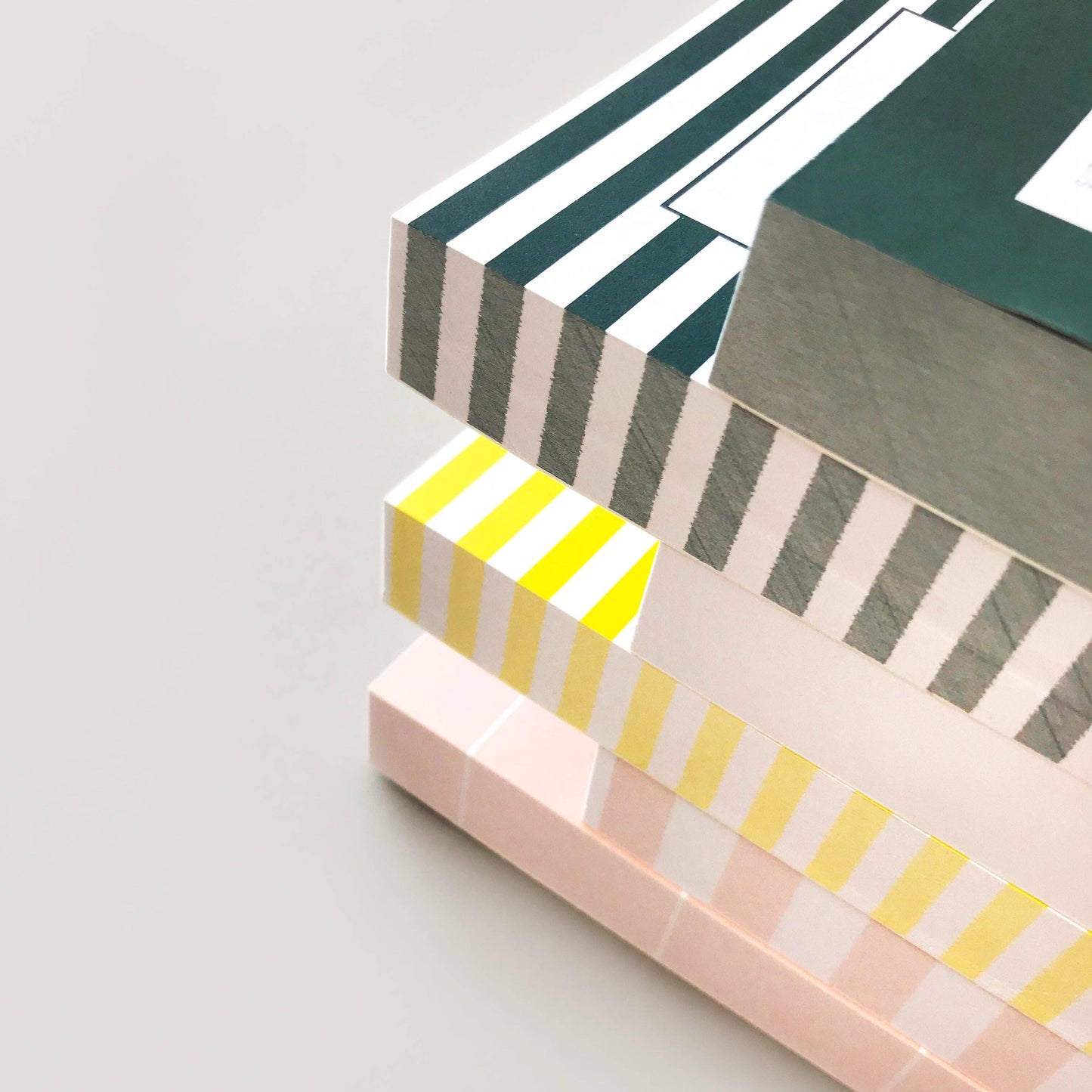 Yellow Stripe Chunky Notepad
