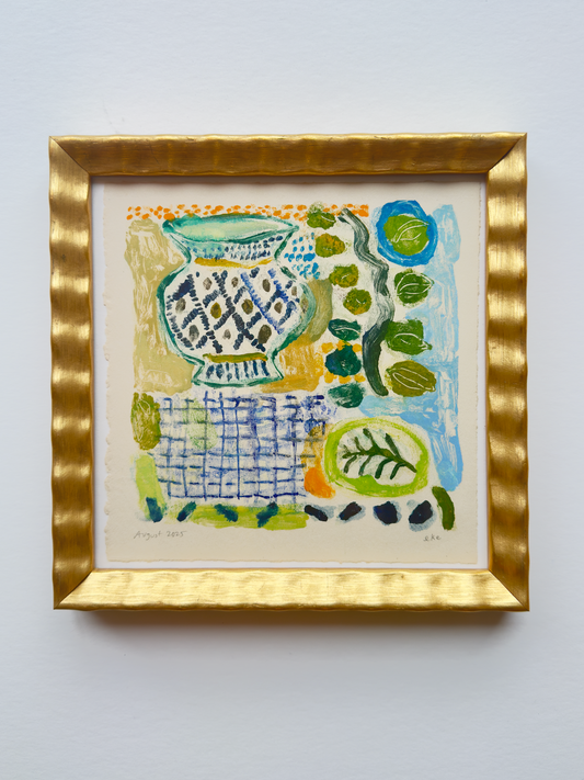 Blue Vase No. 5 (6 of 6)  | 8" x 8"