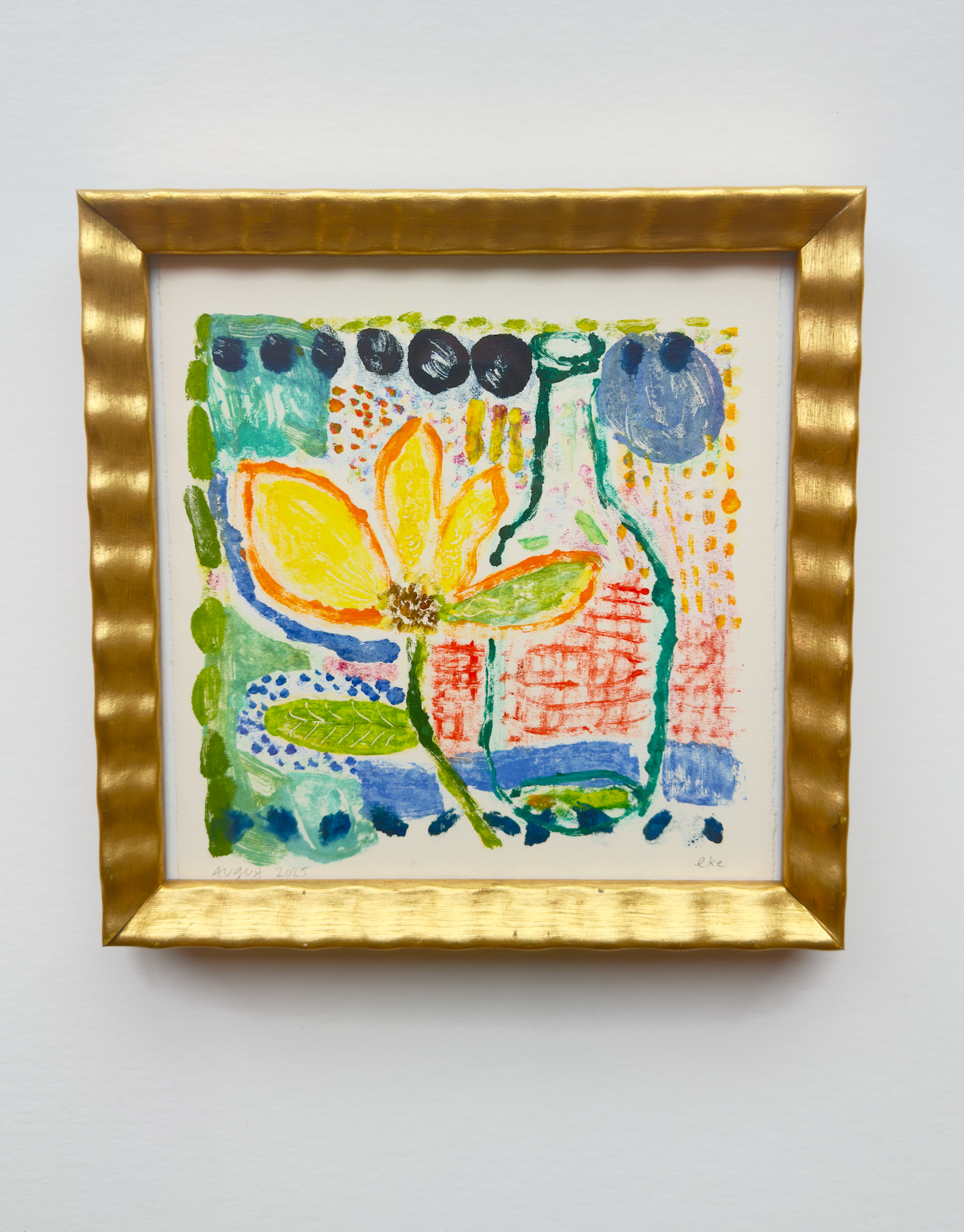 Yellow Bloom No. 4  (5 of 8)  | 10” x 10”