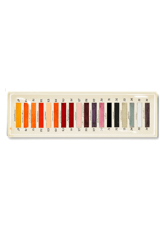 Paint Palette Decoupage Glass Tray