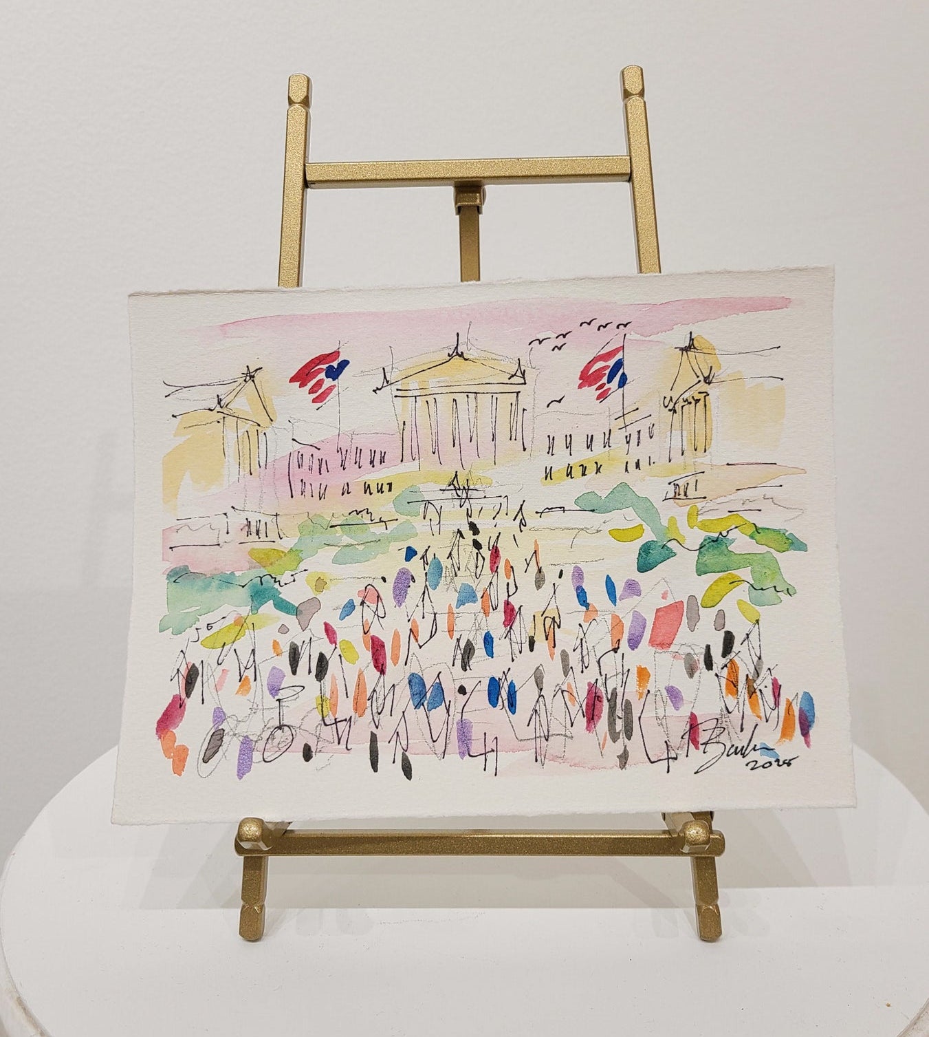 Art Museum VI | 6 x 8