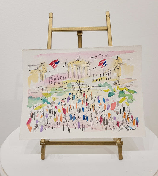 Art Museum VI | 6 x 8