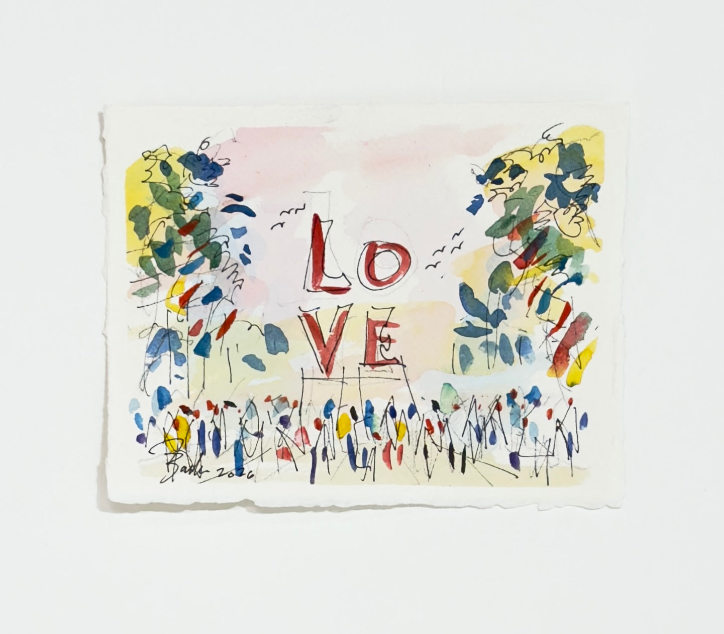 LOVE I | 8 x 6