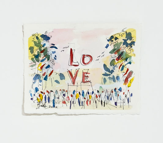 LOVE I | 8 x 6