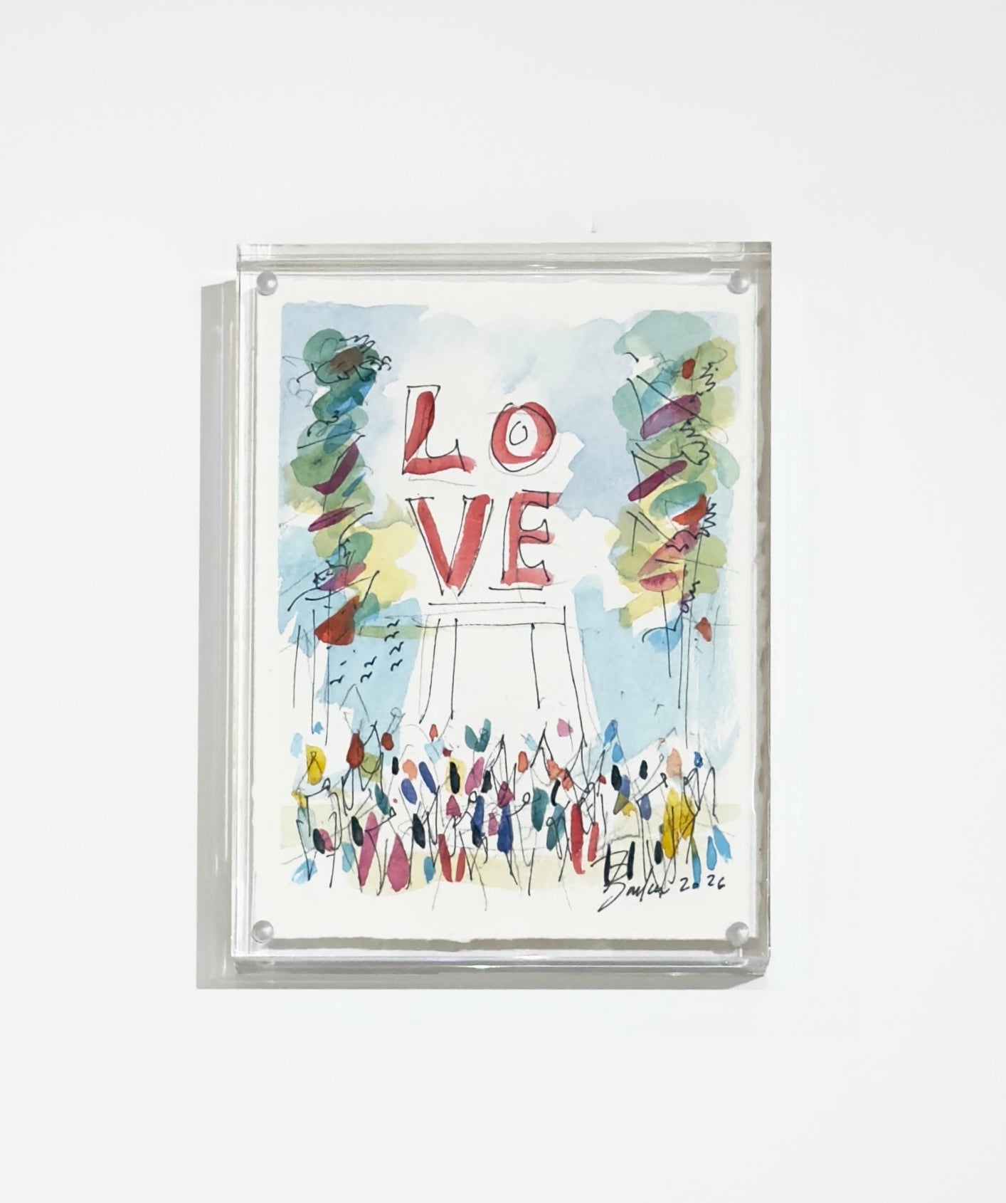 LOVE II | 6 x 8