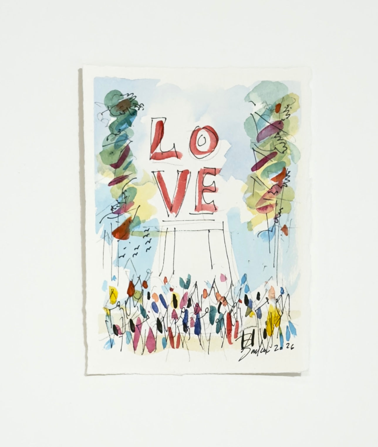 LOVE II | 6 x 8