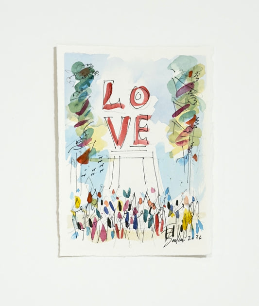 LOVE II | 6 x 8