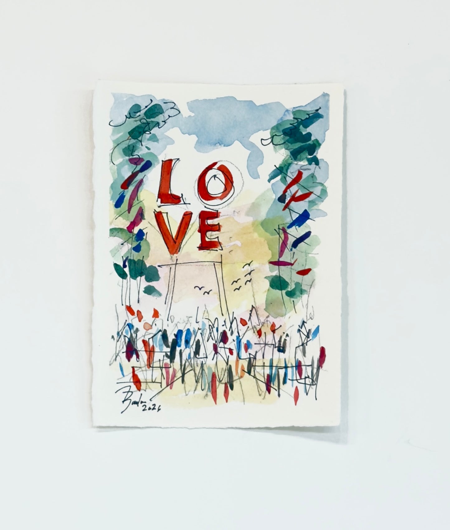 LOVE III | 6 x 8