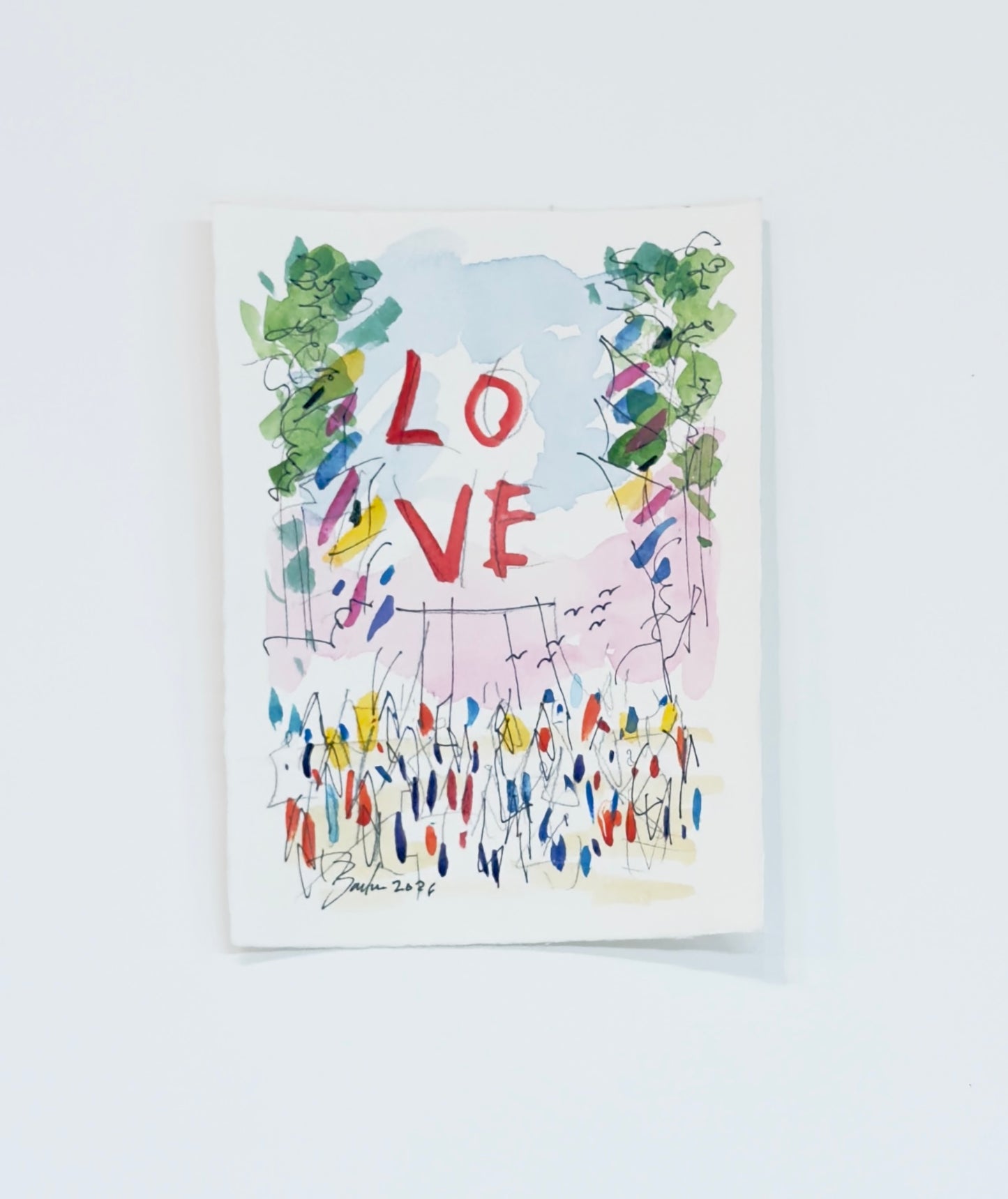 LOVE IV | 6 x 8