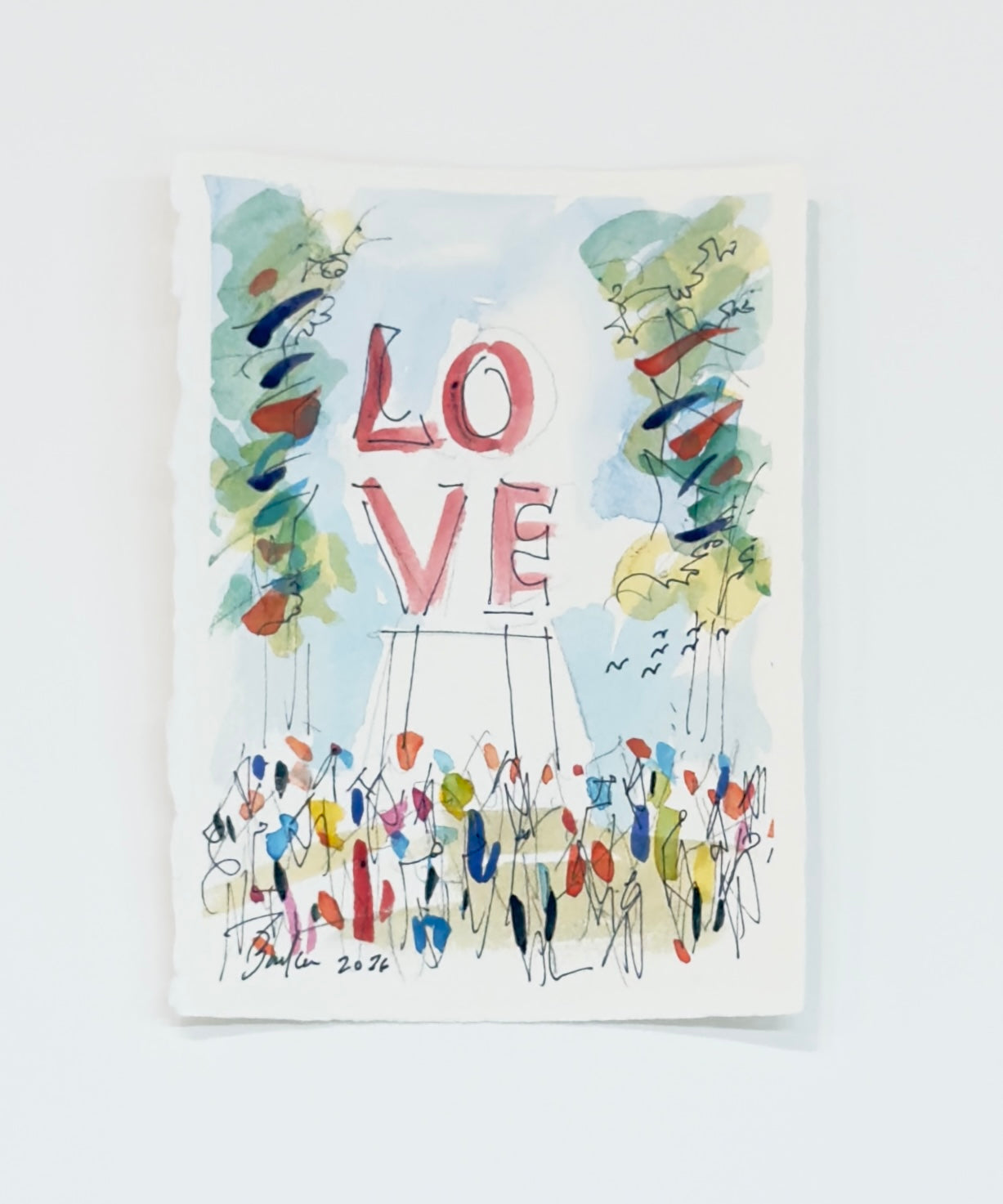 LOVE V | 6 x 8