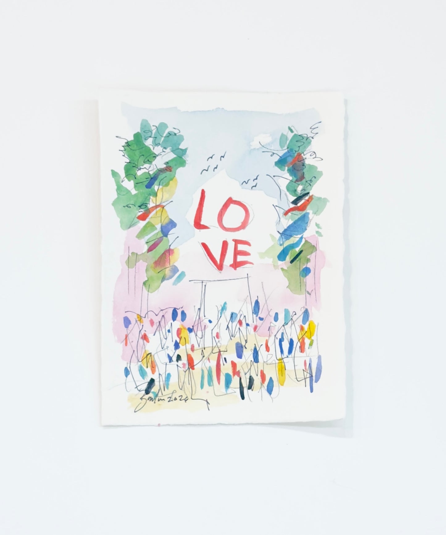 LOVE VI | 6 x 8