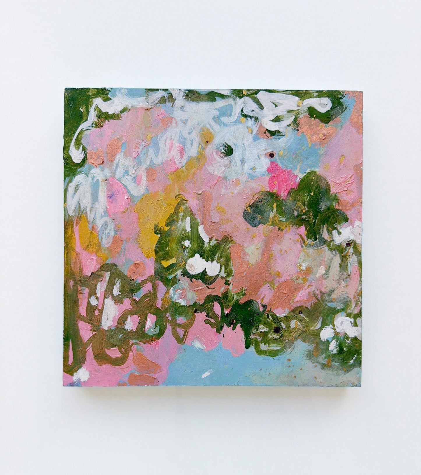 Moss Covered Clouds I and II |  8 x 8