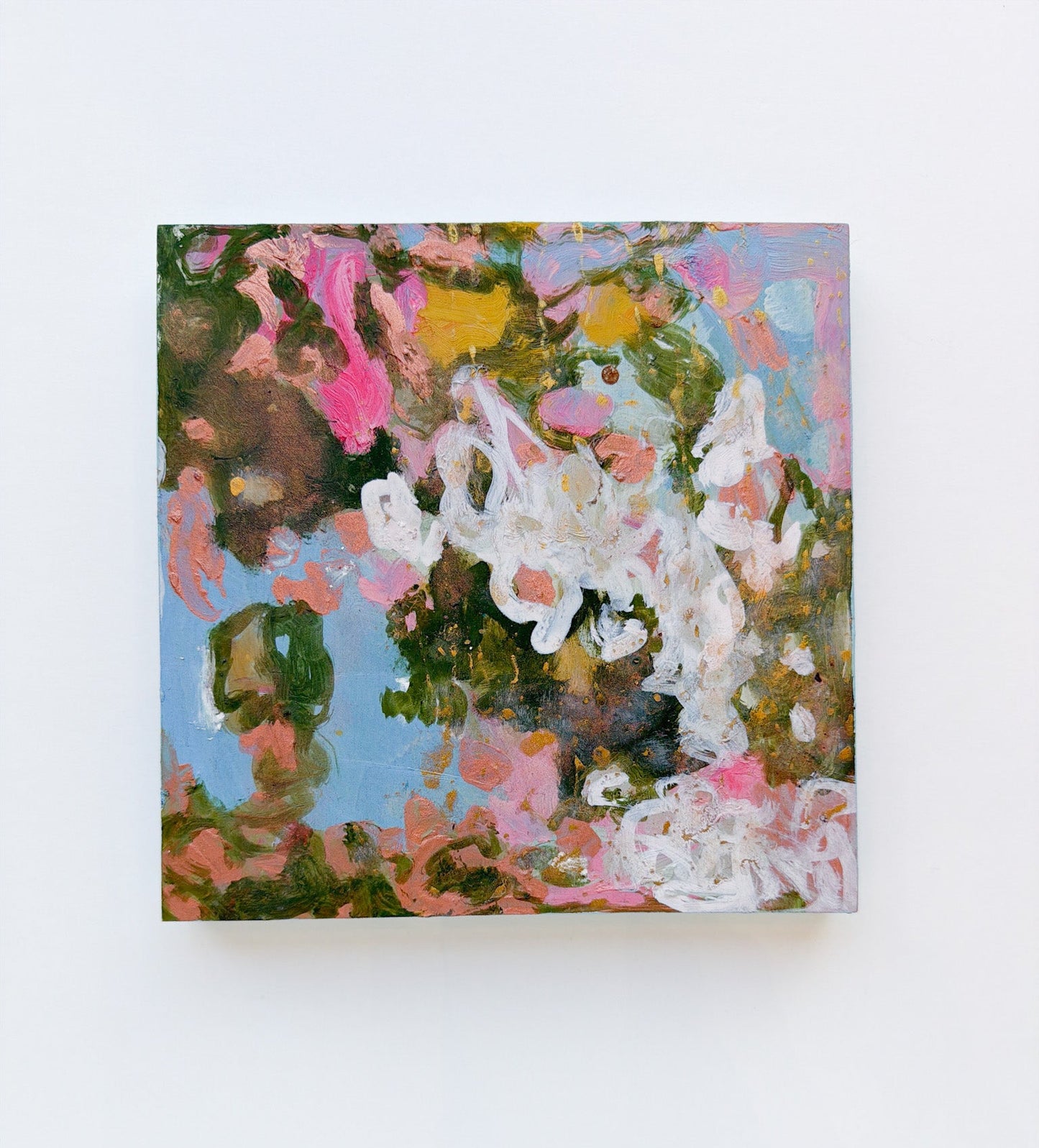 Moss Covered Clouds I and II |  8 x 8