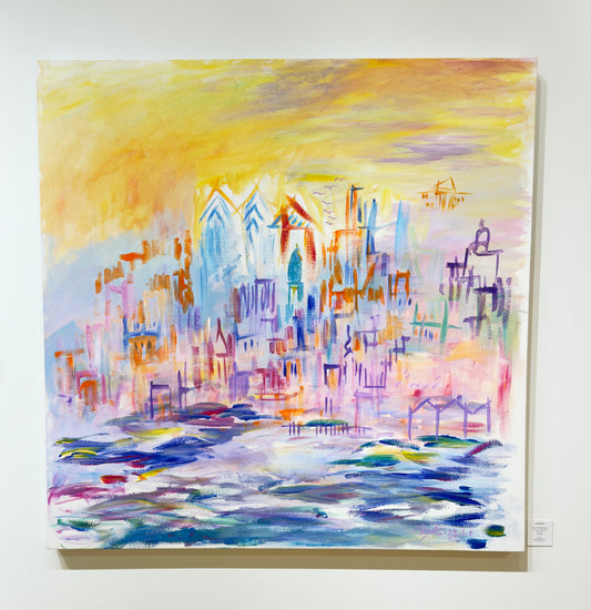 View of Philadelphia | 40 x 40