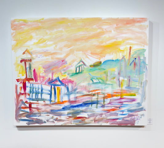 Water View of Fairmount | 48 x 38