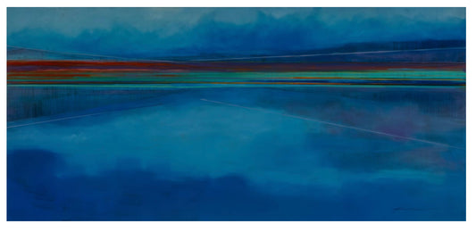 Cobalt Twilight |  24 x 48