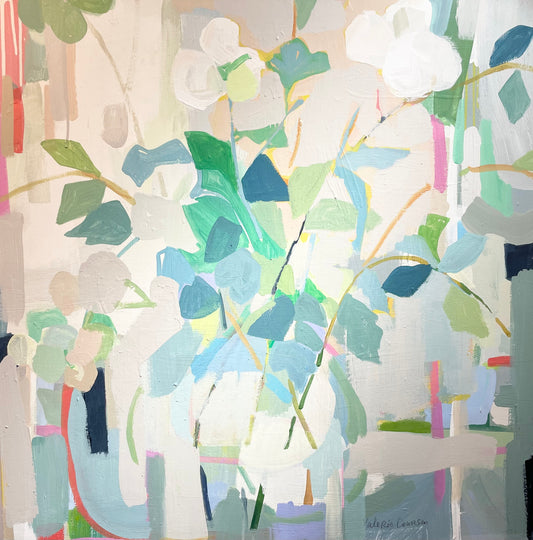 Peonies  |  36 x 36